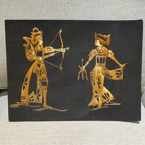 Asian Rice Straw Art